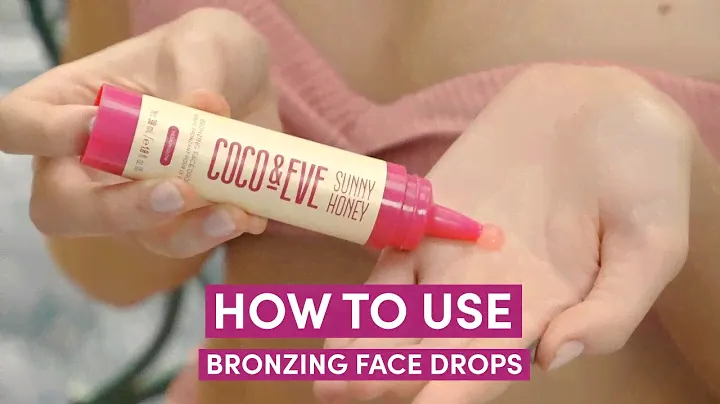 How to Self Tan Your Face with Sunny Honey Bronzing Drops | Coco & Eve