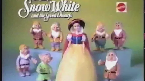 Snow White MATTEL 1994 Doll Commercial