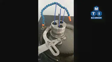 3" Polishing Sample Holder with Three 1" Holes & Two Dead Weights for Metallurgraphy - EQ-PF-3H1