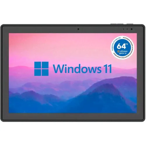 Планшет Digma EVE 1470D 10.1", 4GB, 64GB, Windows 11 черный