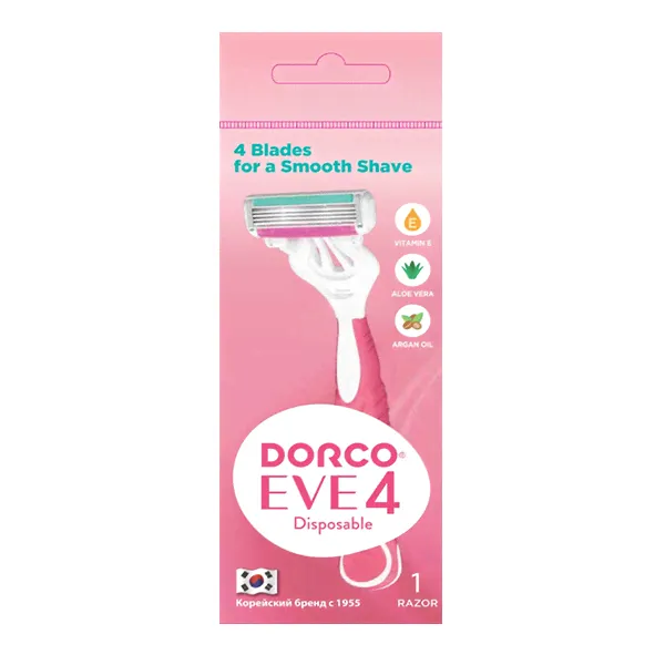 DORCO Станок для бритья одноразовый жен., Dorco EVE 4