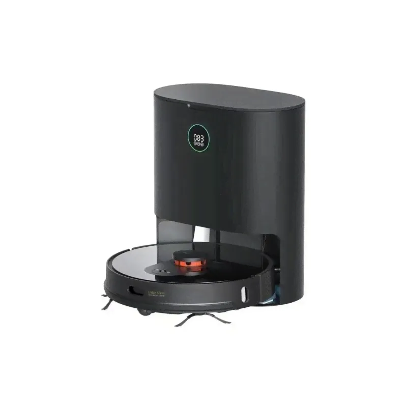 Робот-пылесос Xiaomi Roidmi EVE Plus Robot Vacuum and Mop Cleaner with Cleaning Base Black