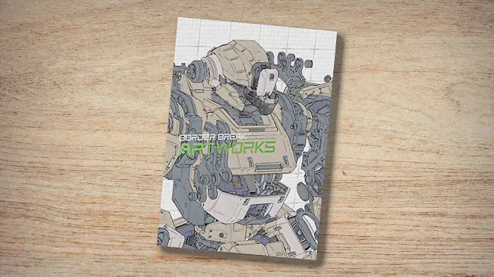 Border Break Artworks (English Edition) book flip