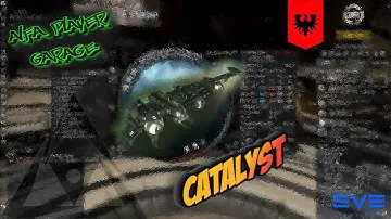 Eve online - Гараж Альфа. Обзор эсминца Catalyst, фиты, искочас, применение
