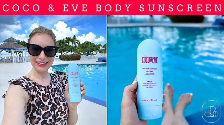 Sun-Kissed Style: Coco & Eve Body Sunscreen SPF50+ and One Piece Swimsuit Duo