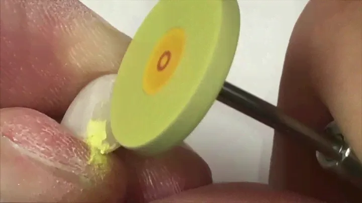 Polishing with the Dialite LD Fine Wheel