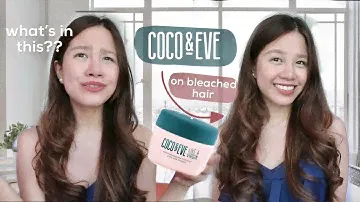 COCO & EVE  HAIR MASK ON BLEACHED HAIR HONEST REVIEW  -- WORTH IT?? | Hair Care for Bleached Hair PH